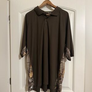 Realtree Redhead Camouflage Polo Size 2xl